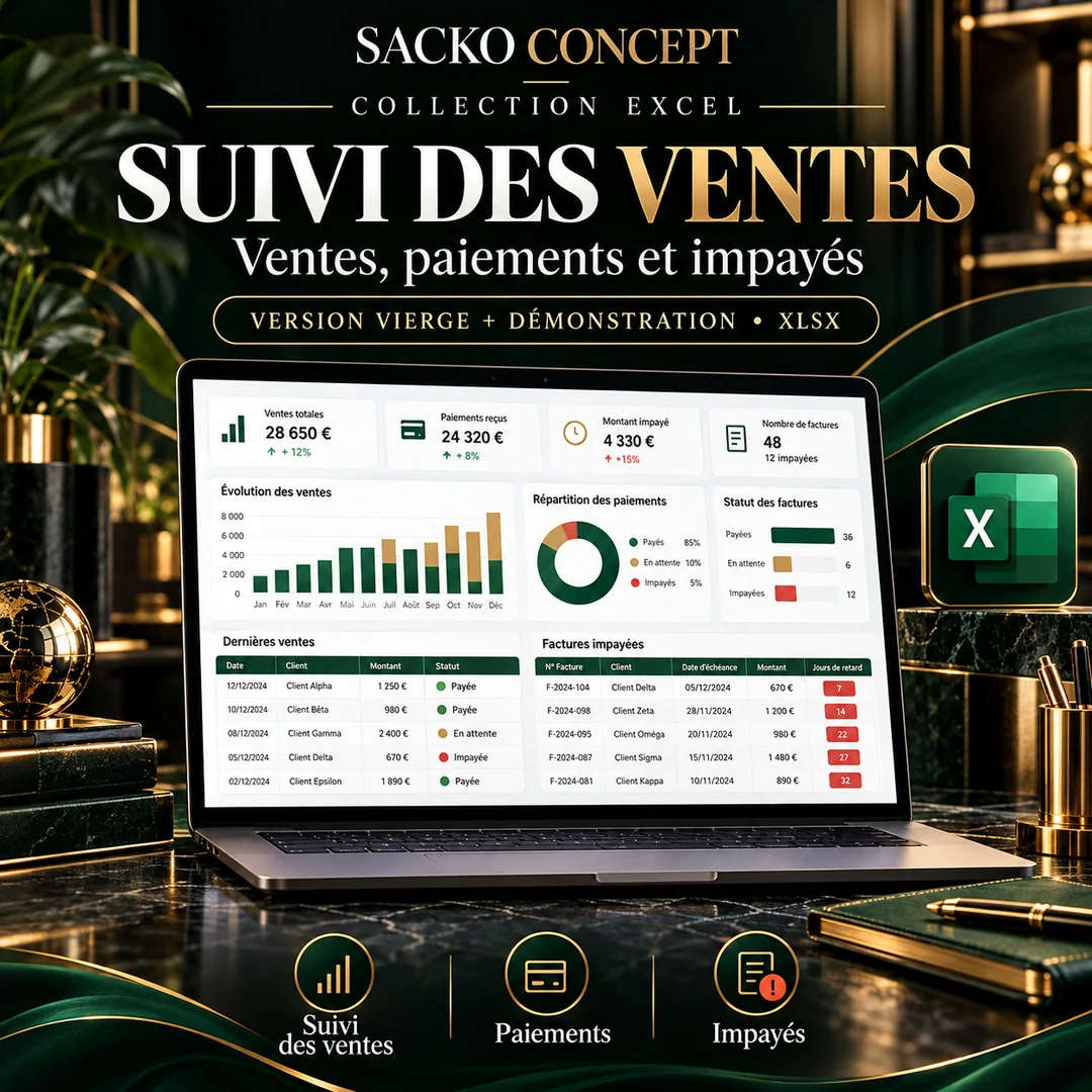 Sales & Payments Tracker — French Excel Files